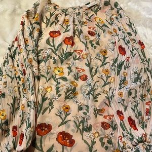 Eva Mendes Sheer blouse